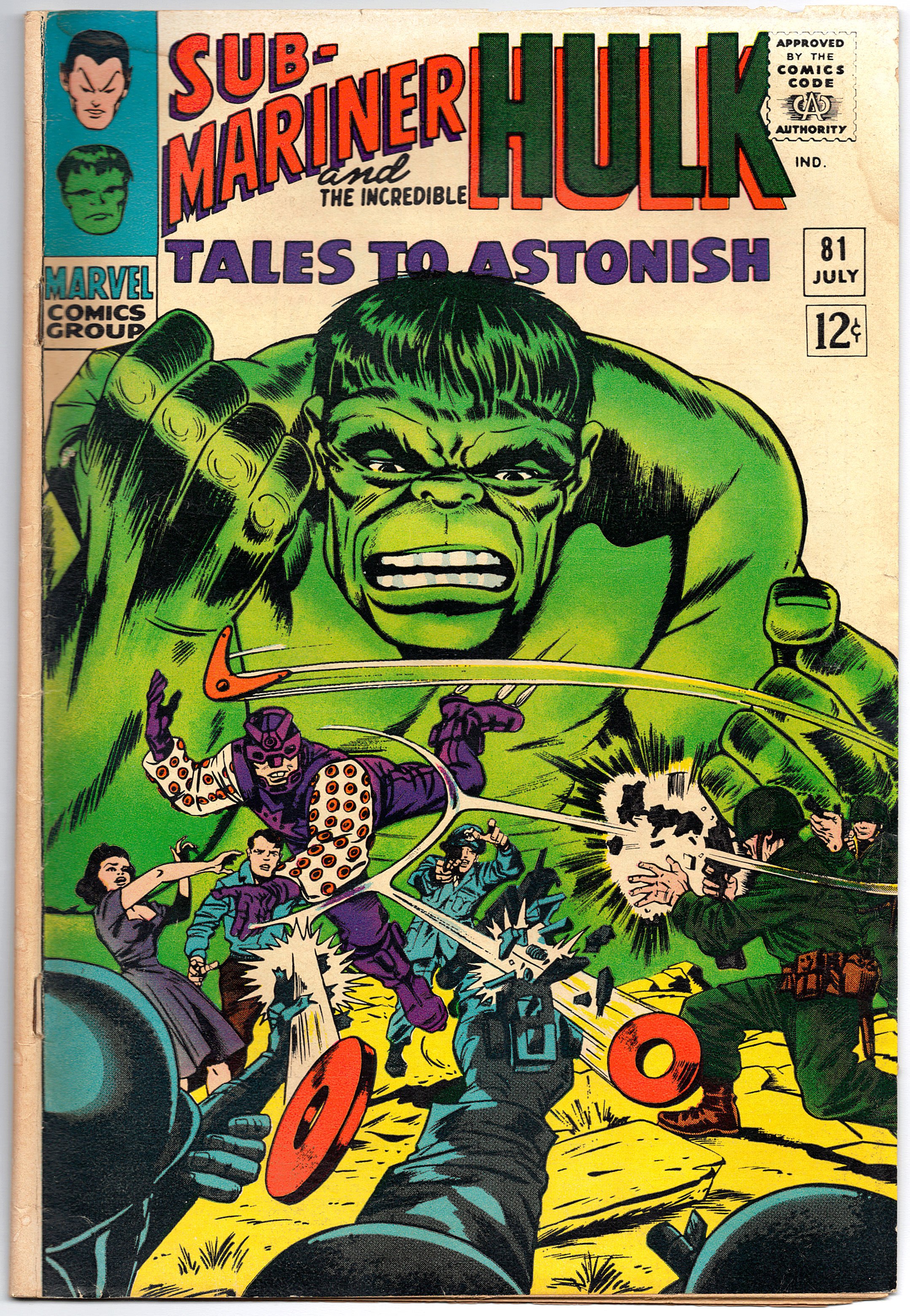 TALES TO ASTONISH SUBMARINER HULK #70 72 73 77 78 79 81 82 LOT MARVEL ...