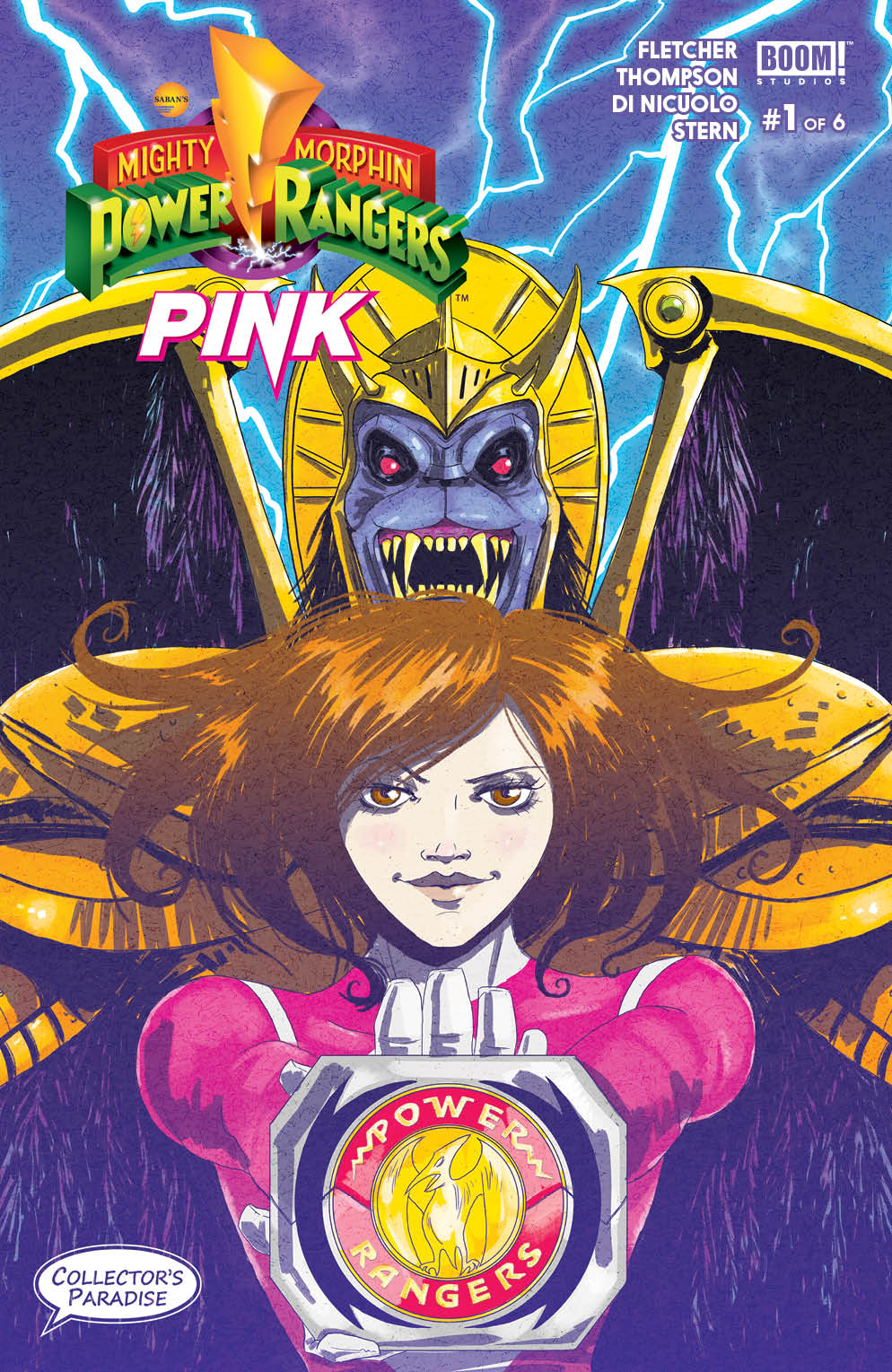 Power Rangers PINK #1 Collector’s Paradise EXCLUSIVE ...