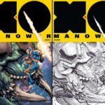 X-O Manowar #1 Collector’s Paradise Exclusive Color/bw Variant Set