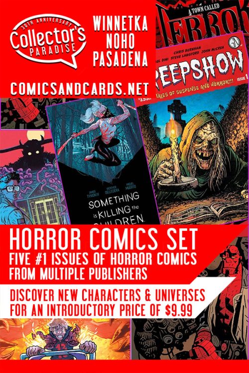 Comic Pack – HORROR- 5 First Issue Superhero Comics