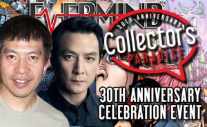 Daniel Wu & Sean Chen sign Evermind  (CGC Signature Series Event)