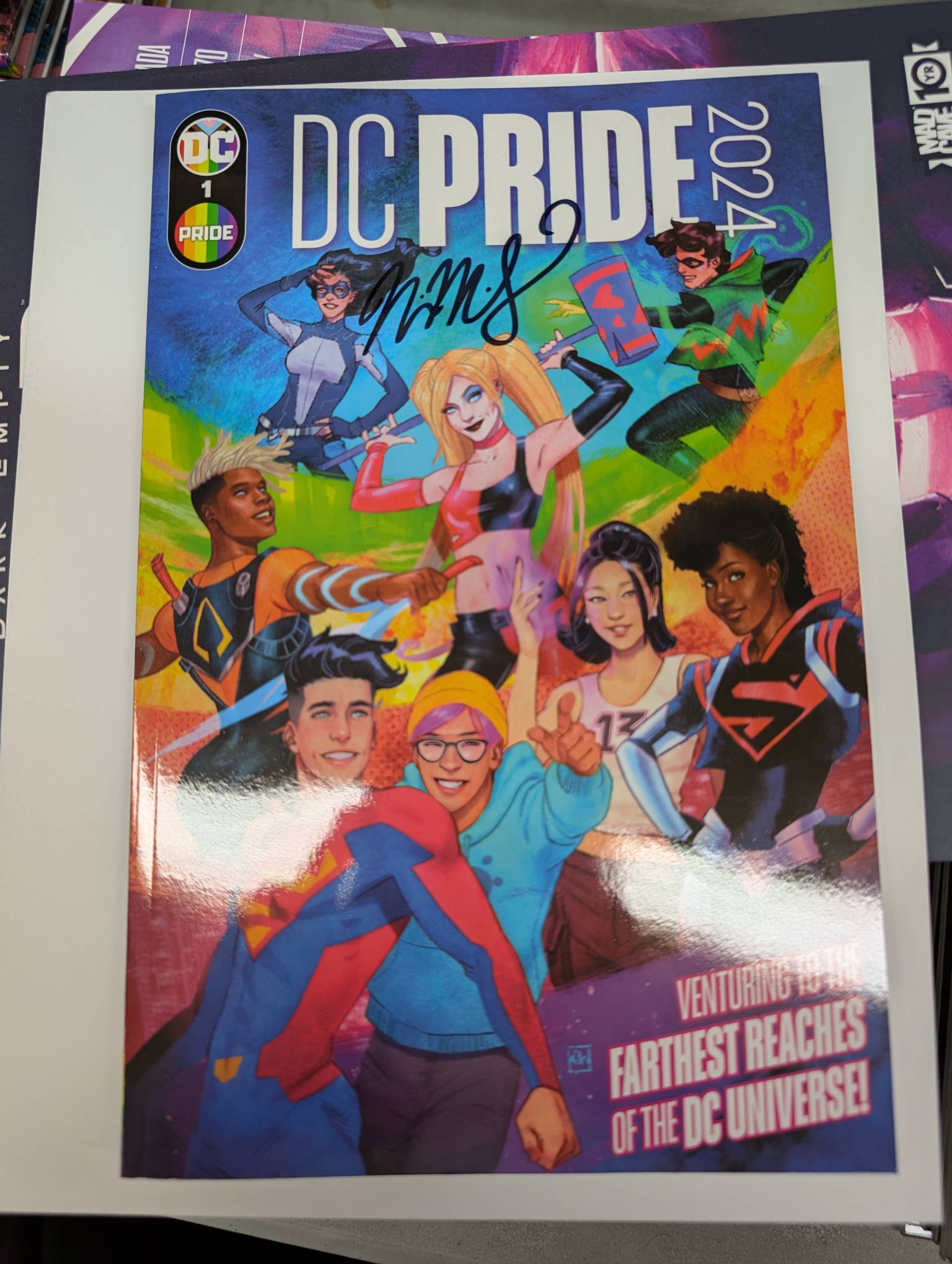 Signature Series: DC PRIDE 2024 Signed by Nicole Maines