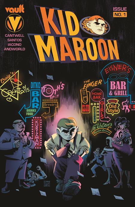 Signature Series: Kid Maroon #1-4 Signed by Christopher Cantwell