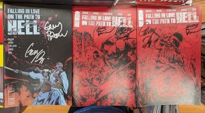 Signature Series: Falling in Love on the Path to Hell (New Prints) Signed by Gerry Duggan & Gary Brown!