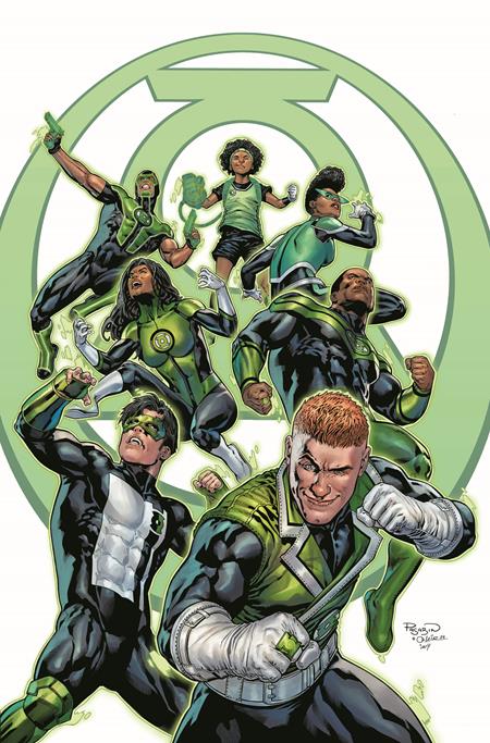 Signature Series: Green Lantern Corps #1-6 Signed by Jeremy Adams & Morgan Hampton