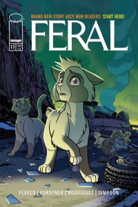 Signature Series: Feral #11-15 (COVER A) Signed by Tony Fleecs