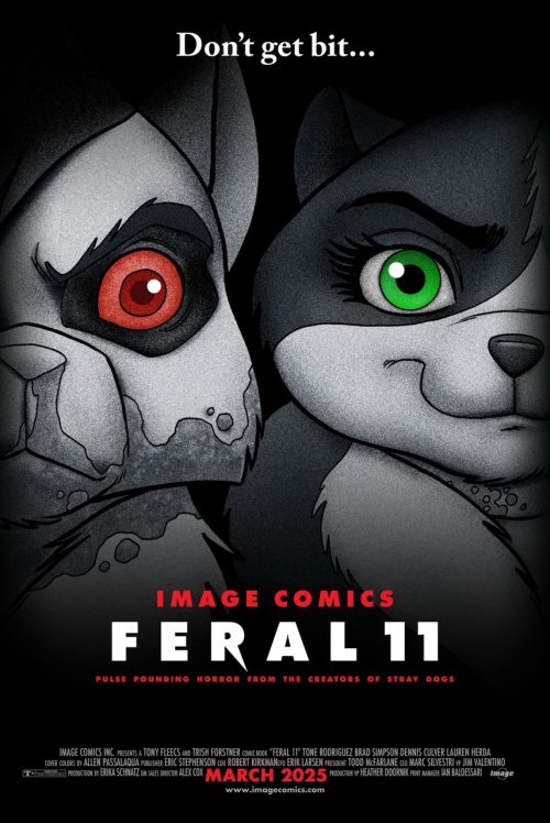 Signature Series: Feral #11-15 (HOMAGE COVER B) Signed by Tony Fleecs!